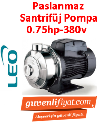 LEO AMS 120/0.55 0.75HP 380v Paslanmaz Çelik Santrifüj Pompa