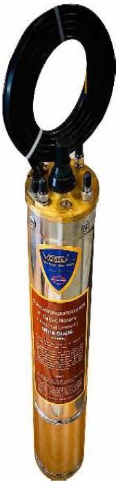 VORTEX VRT 100 -1HP-380V- 4\'\' YAĞ SOĞUTMALI DALGIÇ MOTOR (TEK MOTOR)