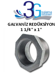 1 1/4 X 1 GALVANİZ REDÜKSİYON
