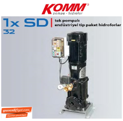 STAR 1 SD 32/6 15.HP 380V DİK MİLLİ TEK POMPALI ENDÜSTRİYEL TİP HİDROFOR