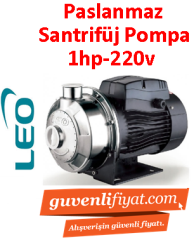 LEO AMSm210/0.75 1HP 220v Paslanmaz Çelik Santrifüj Pompa