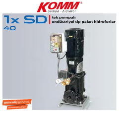 STAR 1 SD 40/2 10.HP 380V DİK MİLLİ TEK POMPALI ENDÜSTRİYEL TİP HİDROFOR