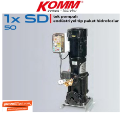 STAR 1 SD 50/2 15.HP 380V DİK MİLLİ TEK POMPALI ENDÜSTRİYEL TİP HİDROFOR