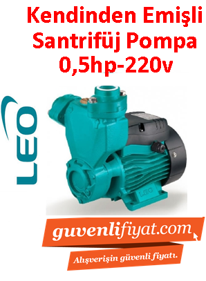 LEO APSm37 0.5HP 220v Kendinden Emişli Preferikal Pompa