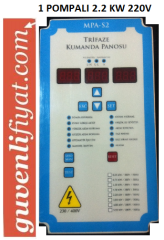 EMOTROL MPA-2,2-S2-M 2,2 KW 220V POMPA KONTROL PANO