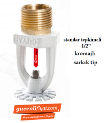 STANDART TEPKİMELİ 141 C 1/2'' KROMAJLI PENDENT (SARKIK) SPRİNK