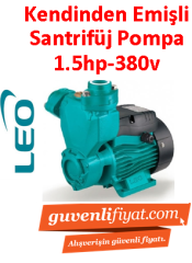 LEO APS 110 1.5HP 380v Kendinden Emişli Preferikal Pompa