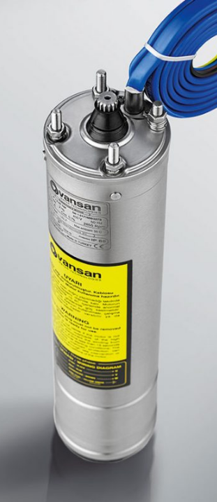 VANSAN VSM OF 04/0.75M - 0.75 HP 220V 4\'\' İNÇ DERİN KUYU DALGIÇ MOTOR