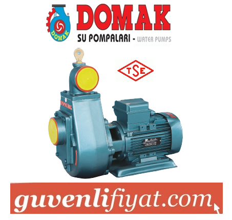 DOMAK ÜKS3 1.5 HP 380V KENDİNDEN EMİŞLİ (KLAPELİ) SANTRİFÜJ POMPA