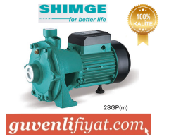 SHIMGE 2SGPM25/160B 2,HP 220V ÇİFT KADEMELİ SANTRİFÜJ POMPA