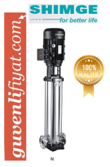 SHIMGE BLT8-11 5,5 HP 380W DİK MİLLİ KADEMELİ PASLANMAZ POMPA