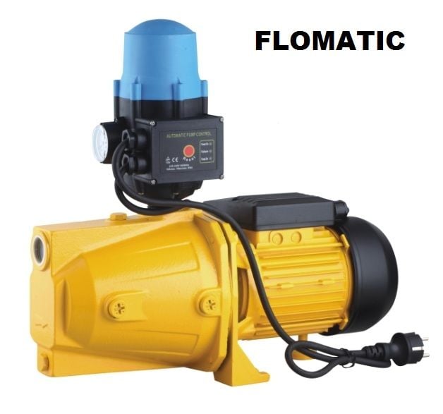 FLOMATIC Jet 100 M -1HP-220V-  HİDROMATLI PAKET HİDROFOR