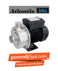 ATLANTİS ACF 050T/316 0.50 HP 380V KOMPLE PASLANMAZ ÇELİK AÇIK FANLI SANTRİFÜJ POMPA