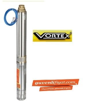 VORTEX 18 GM-14 -3HP-220V- 4'' MOTORLU DALGIÇ POMPA (MOTOR+POMPA)