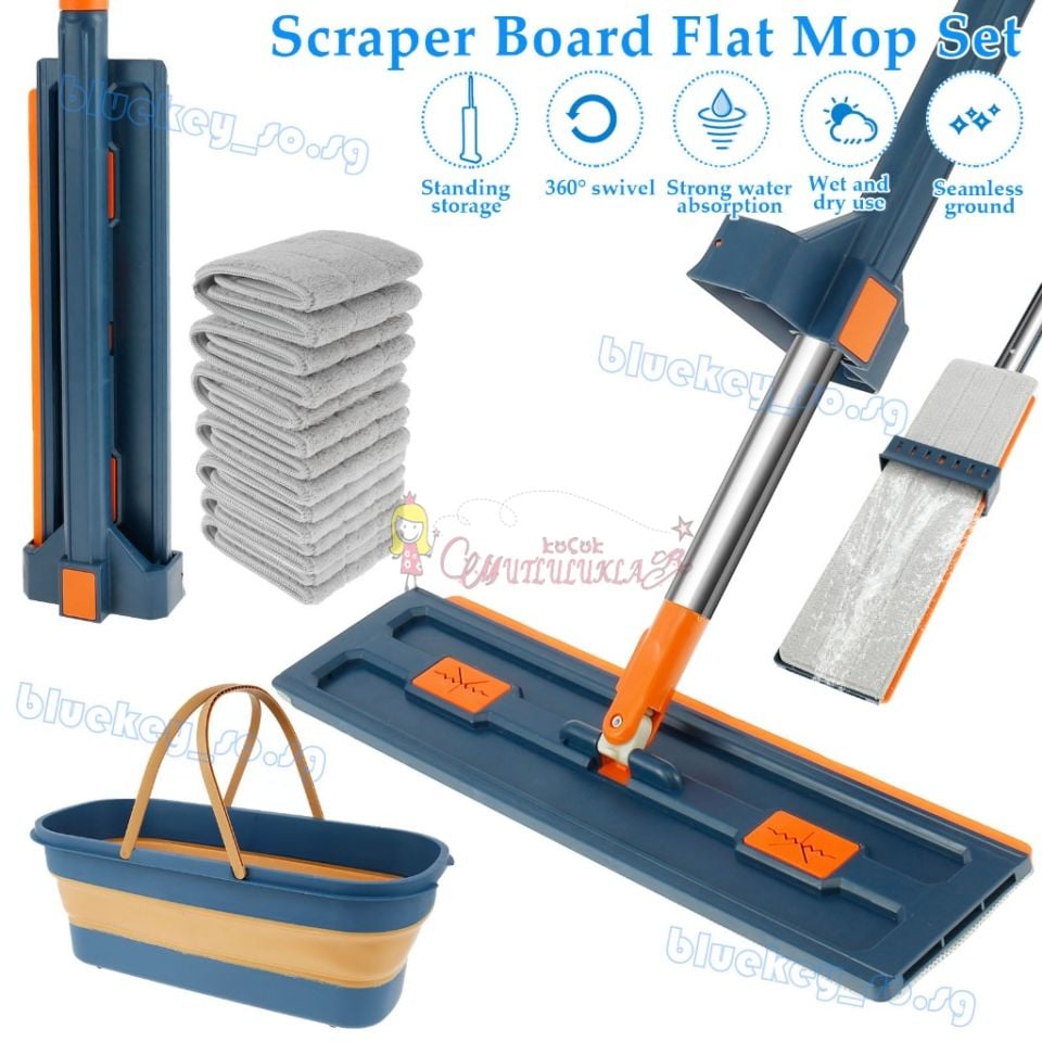 Kendinden Sıkmalı Tablet Mop Dik ( Kovasız )