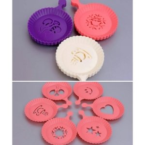 4 LÜ PASTA SÜSLEME ŞABLONU