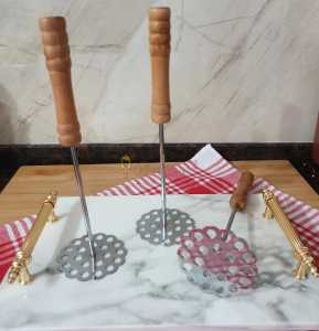 Patates Ezici Ahşap Saplı
