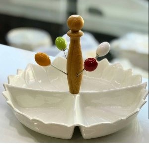 BAMBU BÖLMELİ SUNUM TABAĞI