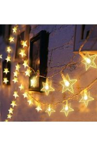 Animasyonlu 4.5 Metre  - Dekor Yıldız Led ( Gün Işığı) Elektrikli Led