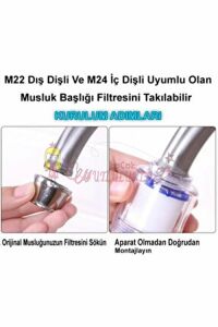 Musluk Yedek Filitre Başlığı