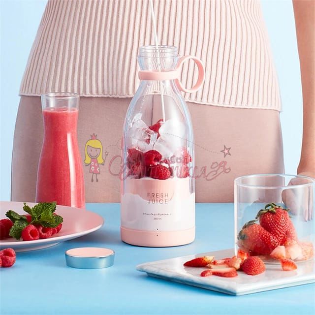 Taşınabilir Mini Hızlı Blender 420ml Meyve Sıkacağı Kupası Şarjlı