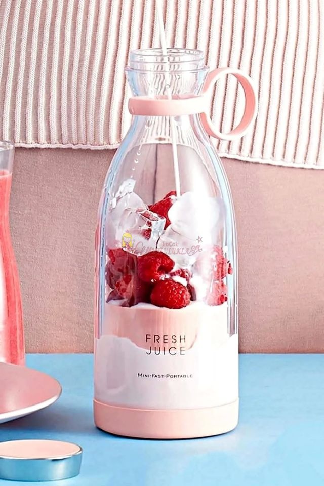 Taşınabilir Mini Hızlı Blender 420ml Meyve Sıkacağı Kupası Şarjlı
