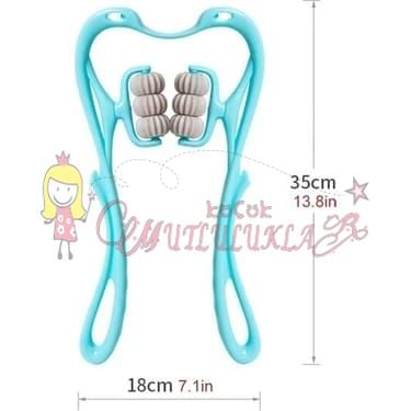 Boyun Masaj, Omuz Omurga ve Bacak Masaj Aleti 6 Toplu