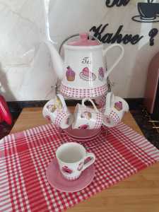 PORSELEN ÇAY SERVİS SETİ