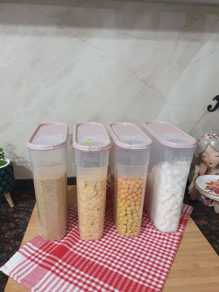 ŞEFFAF ERZAK KABI 8Lİ SET