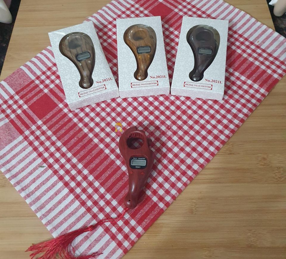 Led Işıklı Dijital Tesbih Boncuklu Zikirmatik