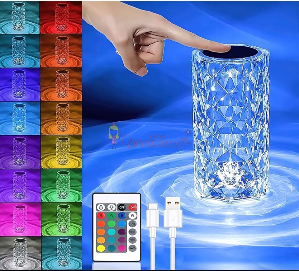 Kristal masa lambası