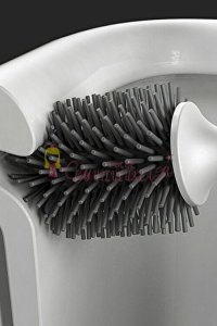 Çekmeceli Silikon wc Fırcası