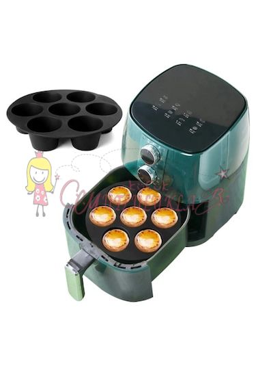Airfryer Silikon Muffin Kek ( Cupcake ) Kalıbı