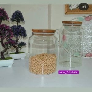 BORASİLİKAT VAKUMLU ERZAK KAVANOZU