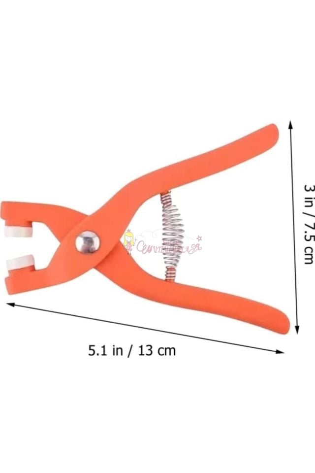 Çıt Çıt Düğme Ve Pensesi 100 Set Çıt Çıt Metal Düğme Yapma Seti