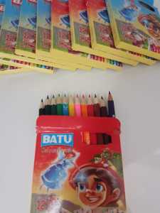 Batu Kuru Boya Kısa 12'Li