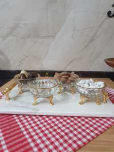 Metal Ayaklı Gold sunumluklar