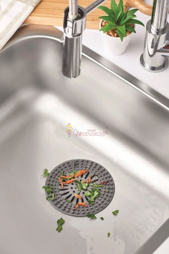 Silikon Lavabo Drenaj Süzgeci