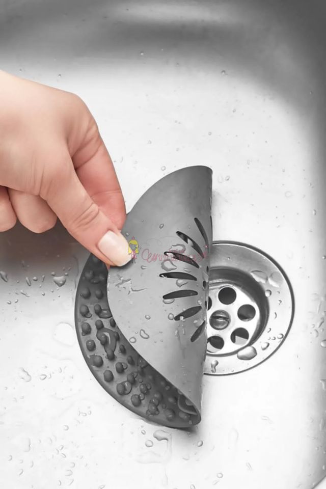 Silikon Lavabo Drenaj Süzgeci