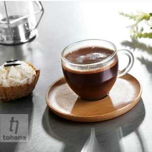 6LI BAMBU TABAKLI KAHVE FINCANI