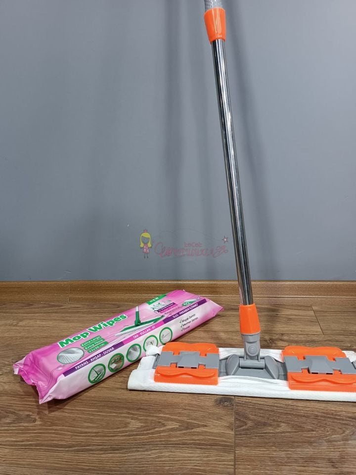 Mop Wipes Yüzey Temizlik Paketi 40 Yaprak