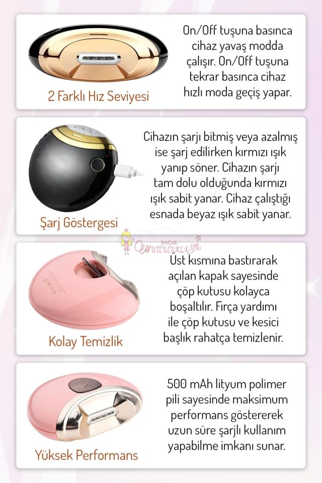 Akıllı Manikür Tırnak Kesme Makinesi