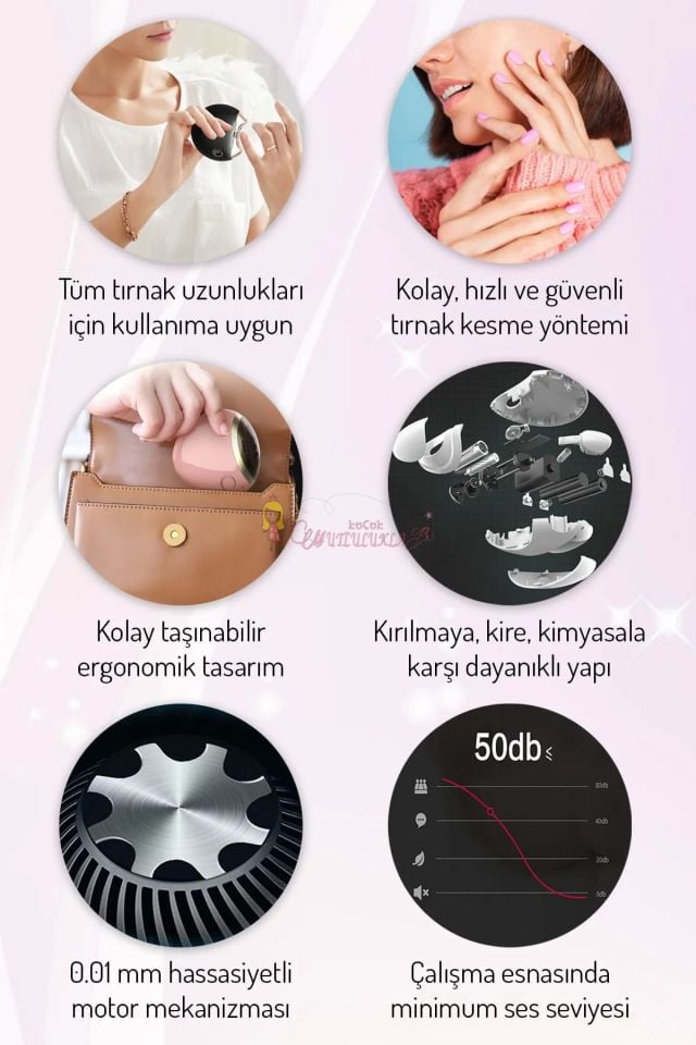 Akıllı Manikür Tırnak Kesme Makinesi