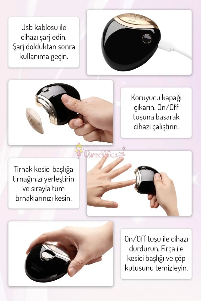 Akıllı Manikür Tırnak Kesme Makinesi