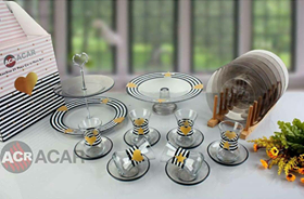 20 PARÇA CAM PASTA SETİ