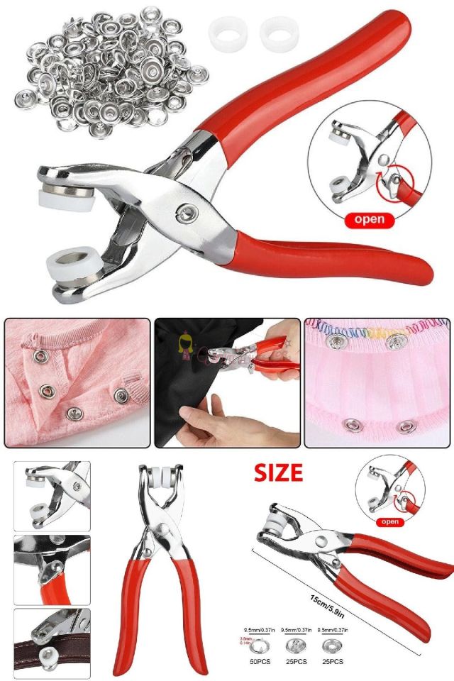﻿METAL ÇITÇITLI DÜĞME PENSESİ VE DÜĞMESİ