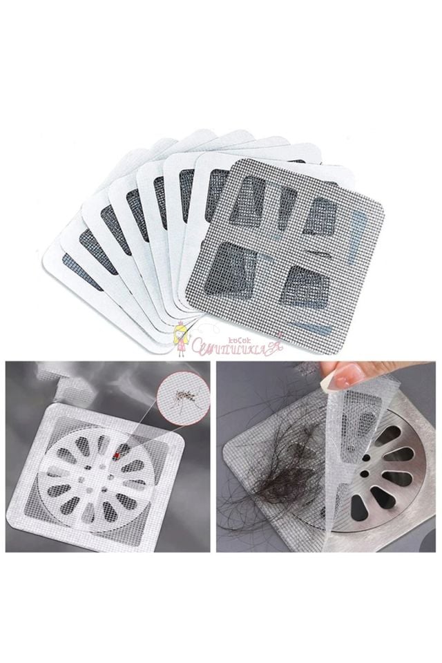 Banyo Duş Gider Süzgeci Gider Kapagı Gider Saç Tuy Kıl Toplayıcı Gider Koruyucu( 4lü)