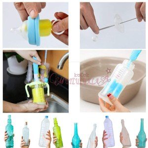 7 Parça Biberon Temizleme Fırçası Seti