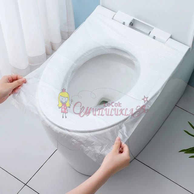 Hijyenik Tek Kullanımlık Klozet Kapağı Poşeti 10'lu