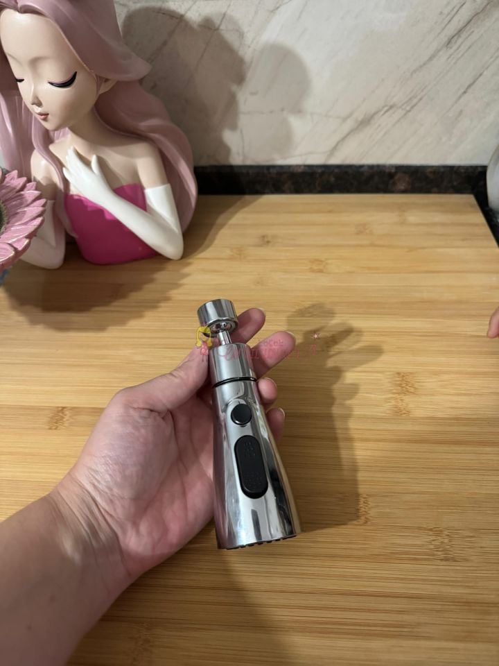 3 Fonksiyonlu Metalik Musluk Başlığı